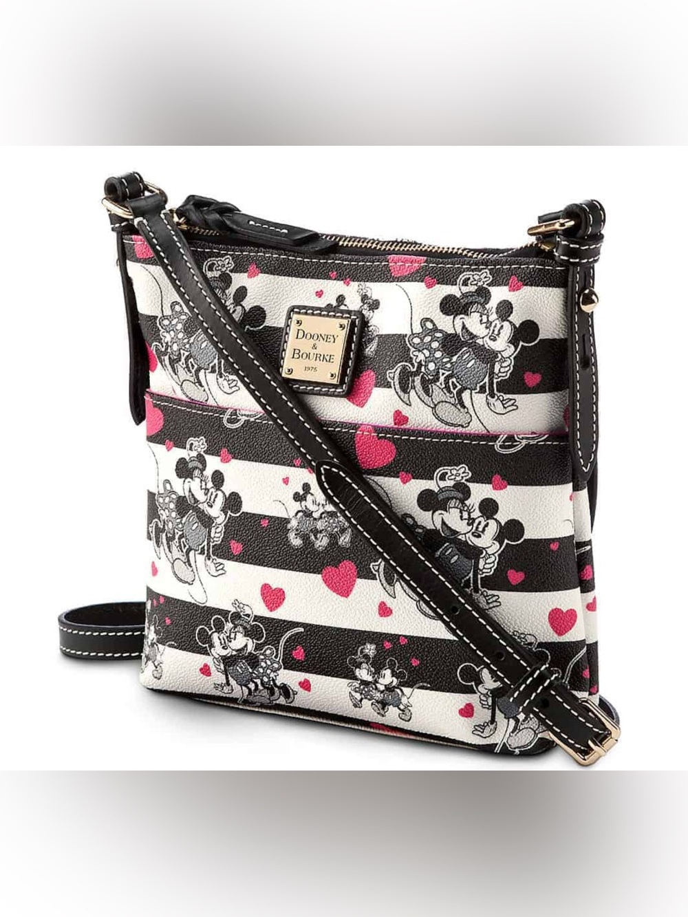 Dooney & Bourke X Disney Retired Sweethearts Mickey & Minnie Crossbody
